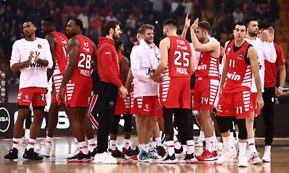 Ευρωλίγκα: Στην κορυφή ο Ολυμπιακός στο τέλος του πρώτου γύρου!