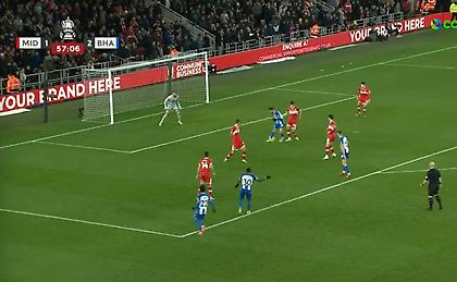 Φανταστικό τακουνάκι του ΜακΆλιστερ για το 3-1 της Μπράιτον