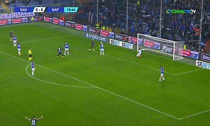 Το... μυτάκι του Οσιμέν έδωσε προβάδισμα στην Νάπολι κόντρα στη Σαμπντόρια