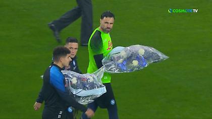 Τίμησαν τη μνήμη του Βιάλι οι παίκτες της Σαμπντόρια και της Νάπολι