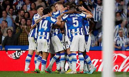 «Καθάρισε» την Αλμερία σε πέντε λεπτά και παραμένει ψηλά η Σοσιεδάδ!