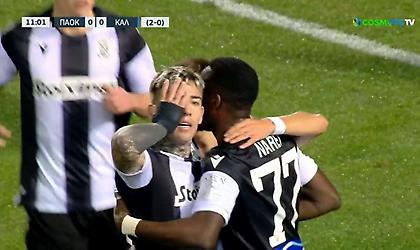 «Καυτός» Τόμας, καθαρίζει την πρόκριση για τον ΠΑΟΚ με δύο γκολ σε ισάριθμα λεπτά!