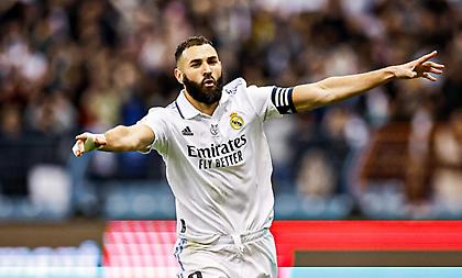 Ο Μπενζεμά κέρδισε πέναλτι και το εκτέλεσε για το 1-0 της Ρεάλ