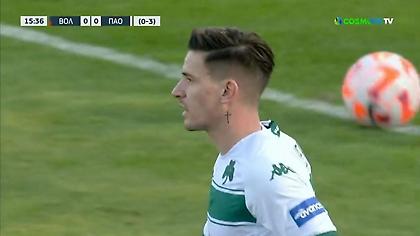 Η πρώτη καλή στιγμή του Παναθηναϊκού στον Βόλο με Βέρμπιτς