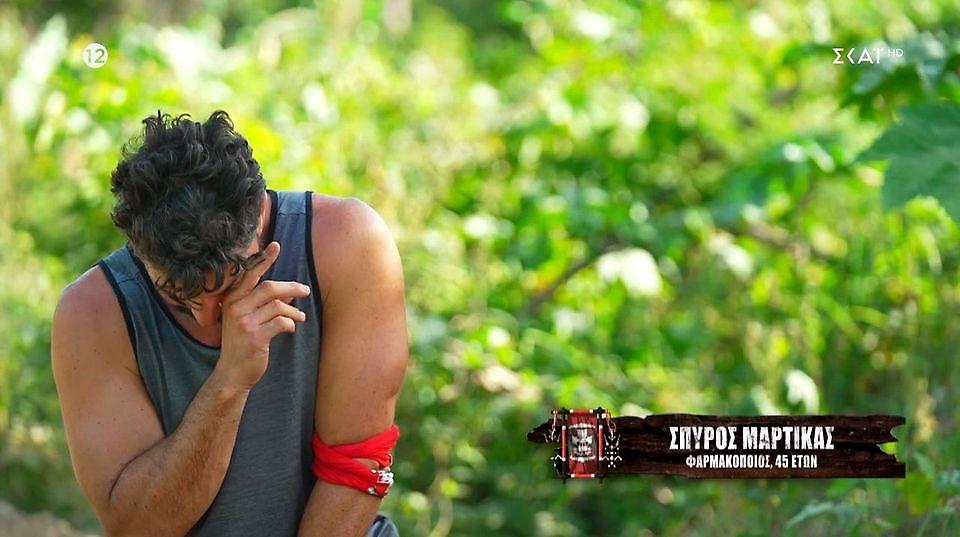 Survivor All Star-Έκλαψε ο Σπύρος για τη Βρισηίδα: «Ήθελα να φύγω και εγώ μαζί σου χθες»