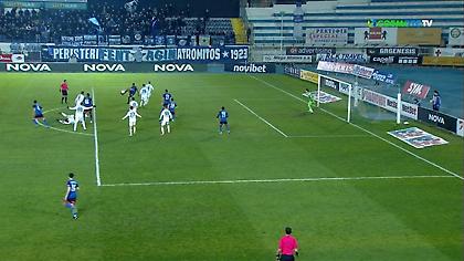 Ακυρώθηκε για οφσάιντ το γκολ του Κασάμι