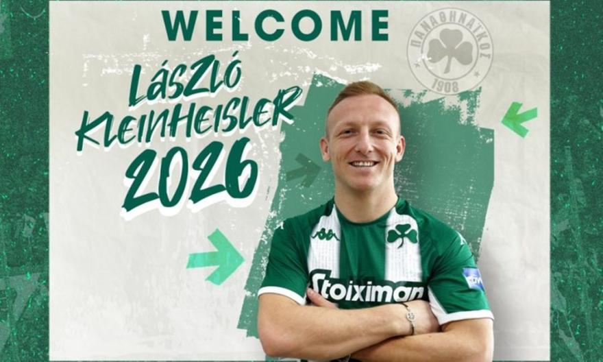 Panathinaikos: Kleinheissler announced – Soccer – Premier League 1 – Panathinaikos