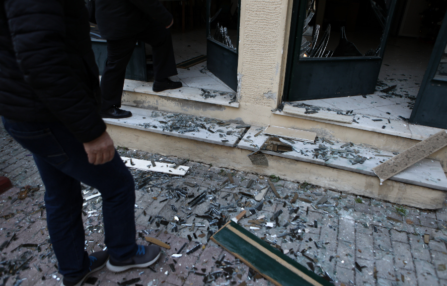Παναθηναϊκός: Εικόνες από την έκρηξη σε σύνδεσμο