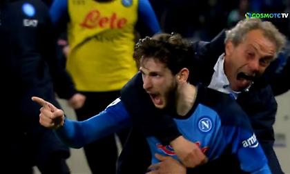 Διπλασίασε τα γκολ της Νάπολι με εκπληκτικό πλασέ ο Κβαρατσχέλια