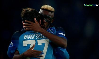 Πήρε το «ριμπάουντ» και άνοιξε το σκορ για τη Νάπολι ο Οσιμέν!