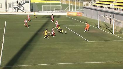 Άγγιξε το γκολ η ΑΕΚ Β κόντρα σε Ολυμπιακό Β με τον Ζίνι στα 40 δευτερόλεπτα!