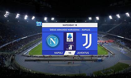 Τα highlights από την «πεντάρα» τίτλου της Νάπολι στη Γιουβέντους