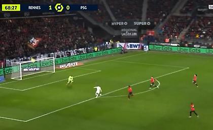 Πάρε-βάλε πάσα του Μέσι, ο Εμπαπέ έκανε τραγικό τελείωμα σε τετ-α-τετ