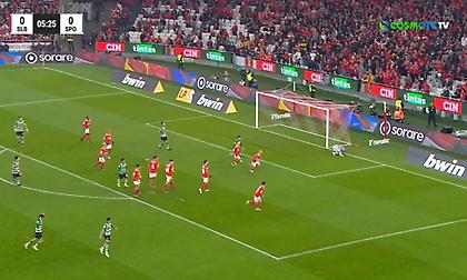 Ο Βλαχοδήμος κρατά το μηδέν στο ντέρμπι της Μπενφίκα με την Σπόρτινγκ!