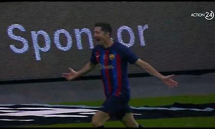 Τρομερή συνεργασία της Μπαρτσελόνα και... 2-0 από τον Λεβαντόφσκι!