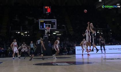 Τι έβαλε ο Τεόντοσιτς: Το τρελό τρίποντο που χάρισε τη νίκη στη Βίρτους!