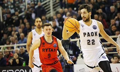 Ρίτας-ΠΑΟΚ: Τελικός πρόκρισης στους «16» του BCL για τον «Δικέφαλο του Βορρά»