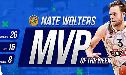 MVP της 12ης αγωνιστικής ο Νέιτ Γουόλτερς