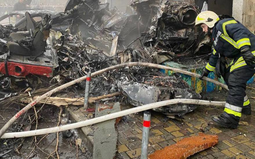 Ουκρανία: 18 νεκροί από συντριβή ελικοπτέρου