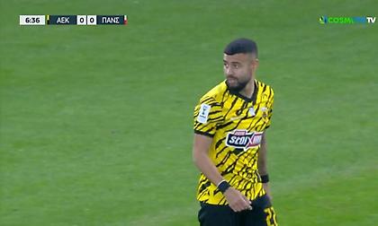 Πρώτη απειλή για την ΑΕΚ με το σουτ του Φερνάντες