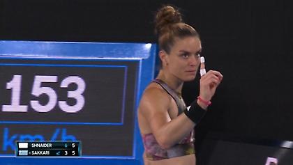 Σάκκαρη: «Βρίσκομαι εδώ για κάποιο λόγο, έχω δουλέψει σκληρά»