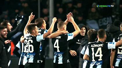 Ξέφρενο πάρτι στην Τούμπα μετά τη νίκη του ΠΑΟΚ επί του Παναθηναϊκού