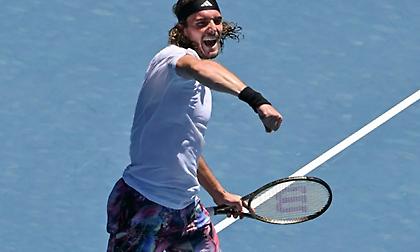 Σίφουνας ο Τσιτσιπάς, πέρασε στους «16» του Αυστραλιανού Open
