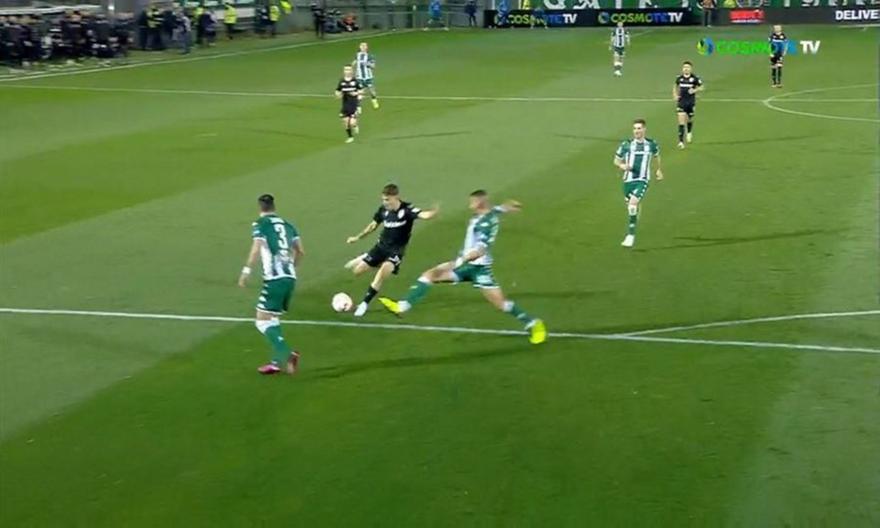 Τρομερό σλάλομ του Κωνσταντέλια, του στέρησε το γκολ ο Μπρινιόλι