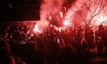Αποθεωτική υποδοχή για την ΑΕΚ στις Σέρρες