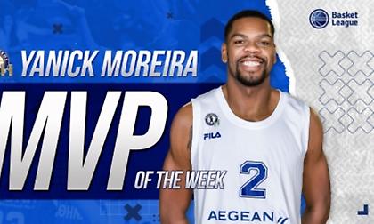 MVP της 13ης αγωνιστικής της Basket League o Μορέιρα
