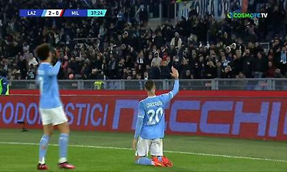 Ο Τζακάνι έριξε στα «σχοινιά» τη Μίλαν πριν το ημίχρονο