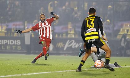 Το γκολ του Ελ Αραμπί στο 88' που σφράγισε την πρόκριση του Ολυμπιακού στα ημιτελικά του Κυπέλλου