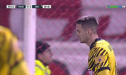 Έστειλε με σουτ τη μπάλα εκτός γηπέδου ο Γκατσίνοβιτς