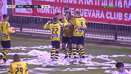 Προβάδισμα για την ΑΕΚ με Μάνταλο