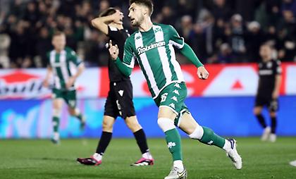 Προβάδισμα για τον Παναθηναϊκό με… οβίδα του Τσέριν!