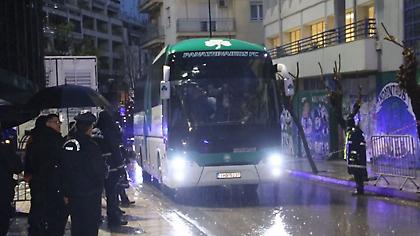 Έφτασε Λεωφόρο η αποστολή του Παναθηναϊκού