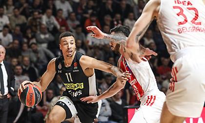 Θριάμβευσε στο ντέρμπι του Βελιγραδίου με κορυφαίο τον Λεντέι η Παρτιζάν!