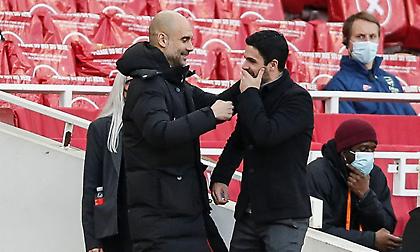 Aποθέωσε τον Αρτέτα ο Γκουαρδιόλα: «Με έκανε καλύτερο προπονητή»