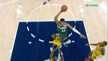 Οι καλύτερες στιγμές του Γιάννη στην Ιντιάνα