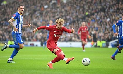 Προβάδισμα στο Μπράιτον για τη Λίβερπουλ με τον «άνθρωπο του Κυπέλλου» Χάρβεϊ Έλιοτ!