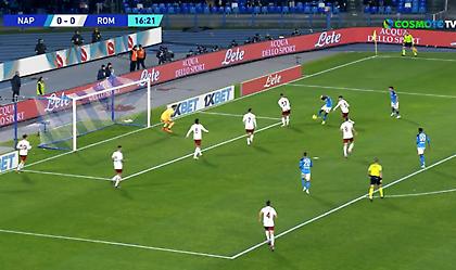 Θωρηκτό ο Οσιμέν: Δύο κοντρόλ στον αέρα και τρομερό βολέ για το 1-0 της Νάπολι!
