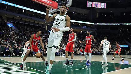 Η τέταρτη «50άρα» του Γιάννη στο NBA