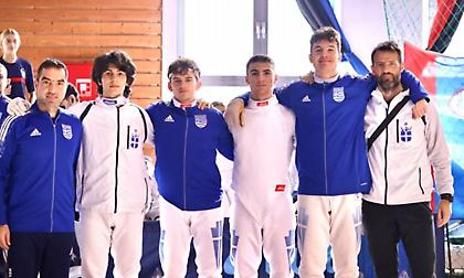 Ισραήλ-Ουκρανία κυριάρχησαν τη δεύτερη μέρα του Ευρωπαϊκού Kυπέλλου ξίφους ασκήσεων U17