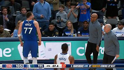 ΝΒΑ: Αντάλλαξαν... γαλλικά ο Ντόντσιτς και ο βοηθός των Πίστονς