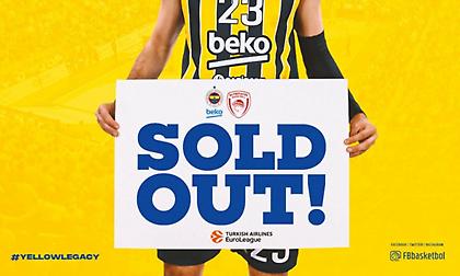 Ανακοίνωσε sold out με τον Ολυμπιακό η Φενέρμπαχτσε!