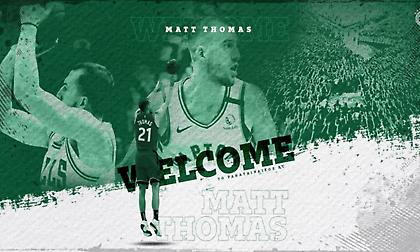 Την Παρασκευή στην Αθήνα για λογαριασμό του Παναθηναϊκού ο Ματ Τόμας