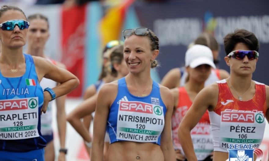 Ντρισμπιώτη: Πλησίασε το ατομικό της στα 10.000 χλμ βάδην