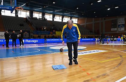 Αναβολή στο Λαύριο-Ολυμπιακός επειδή… στάζει το κλειστό