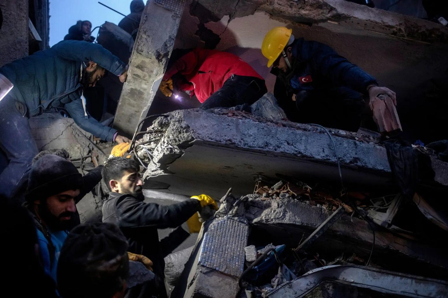 Σεισμός: 15 φωτογραφίες από Τουρκία και Συρία