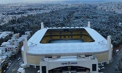 Η «Opap Arena» στα… λευκά (video)